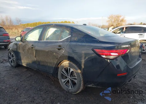 2022 Nissan Sentra Sv Xtronic Cvt from USA, damaged, VIN 3N1AB8CV7NY242627